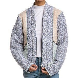 BlankNYC Patchwork Quilted Jacket